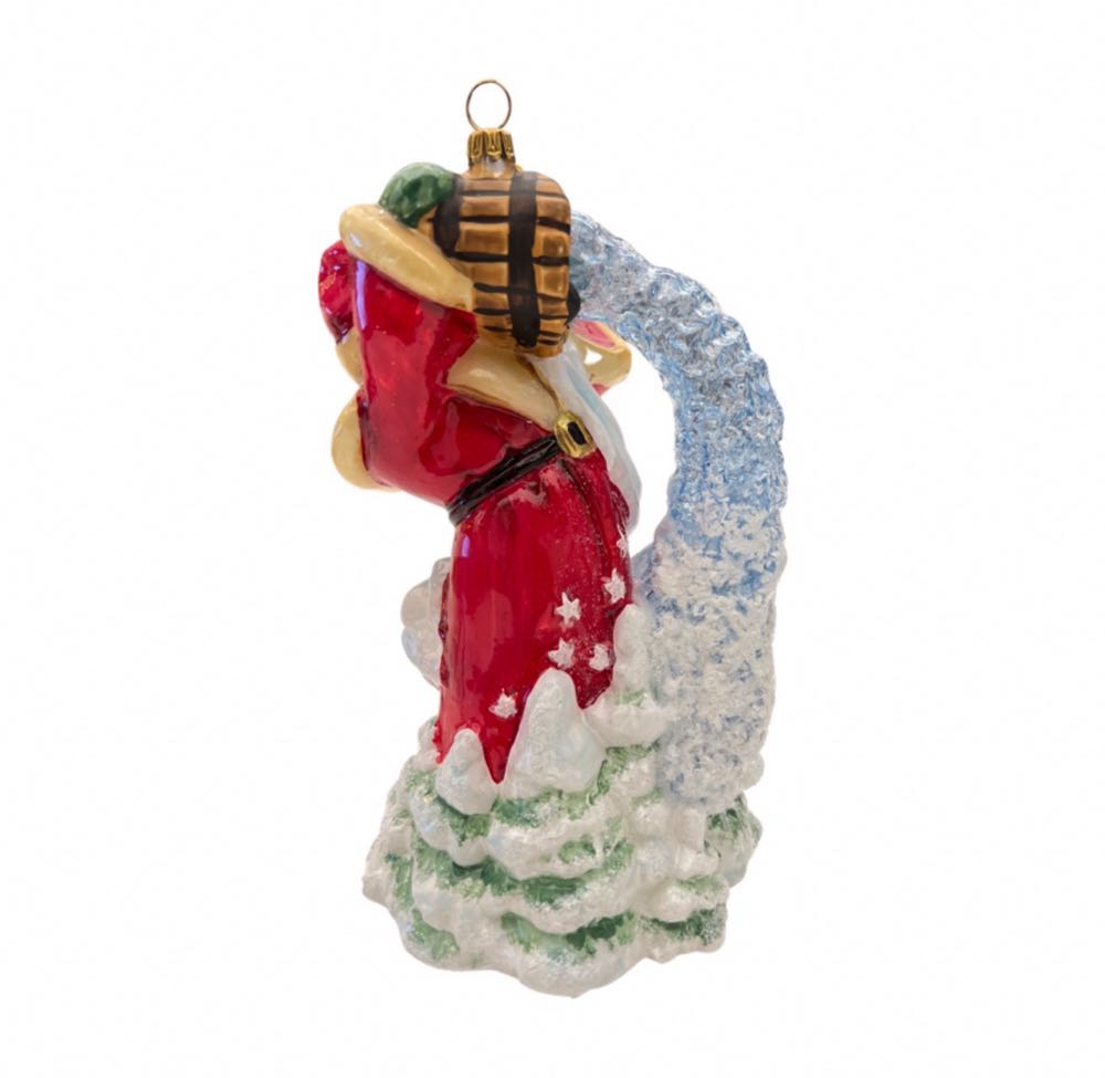 Santa With A Bucket / Mikolaj Z Wiadrem Gwiazd  ornament collectible - Main Image 2