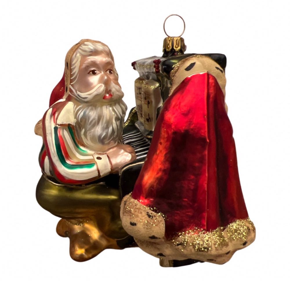 Santa Pianist / Mikolaj Pianista - Kolekcja Wiktoriańska ornament collectible - Main Image 3