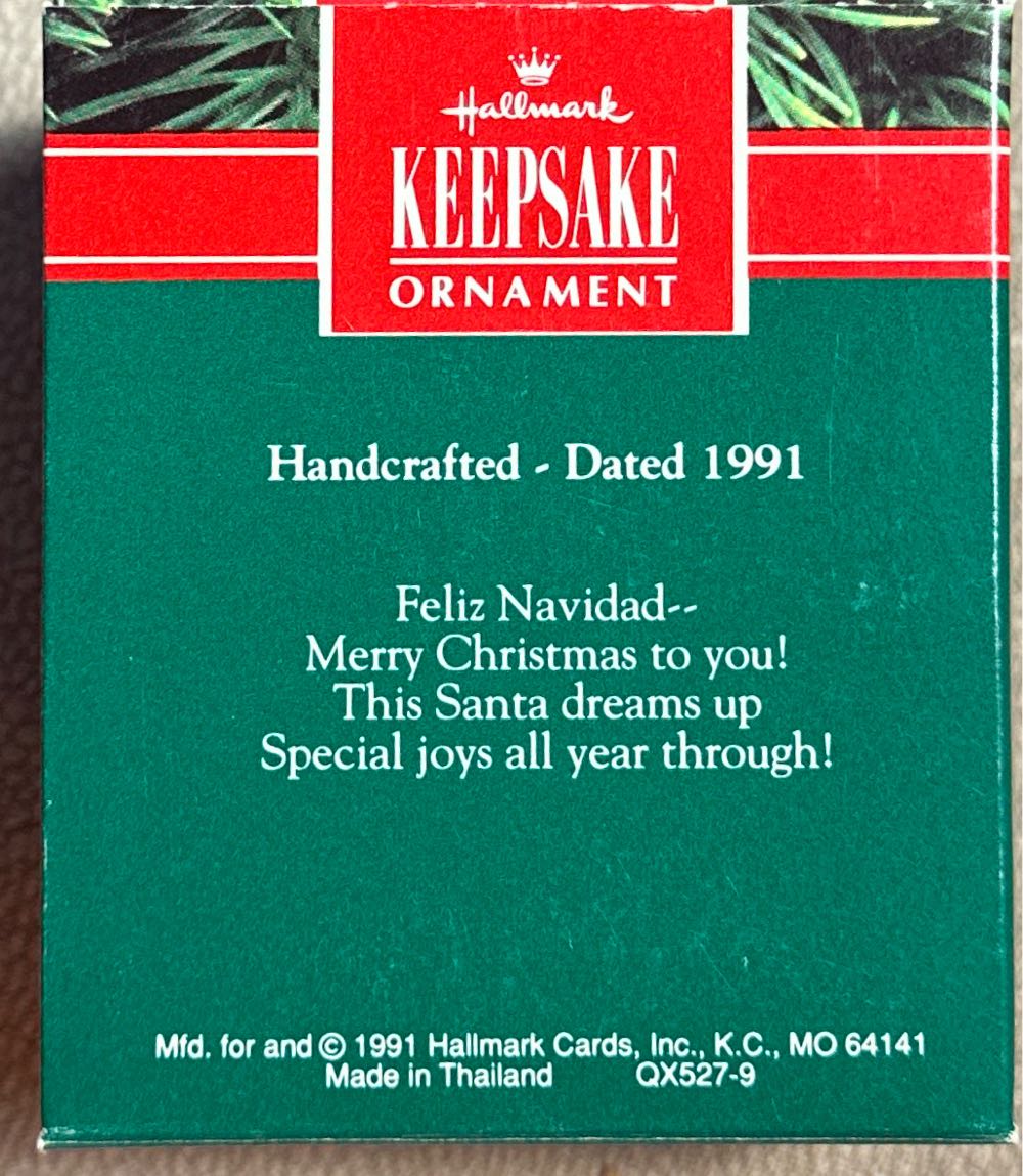 Feliz Navidad - Santa Sleeping - Feliz Navidad (Feliz Navidad) ornament collectible [Barcode 070000027420] - Main Image 2