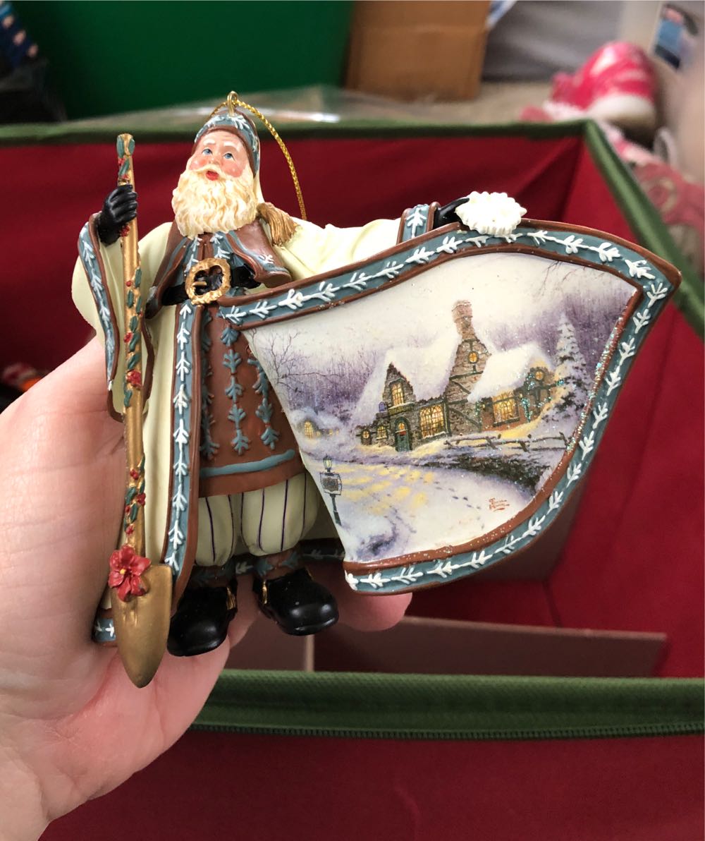 Red Apple Teacher Ceramic Ornament