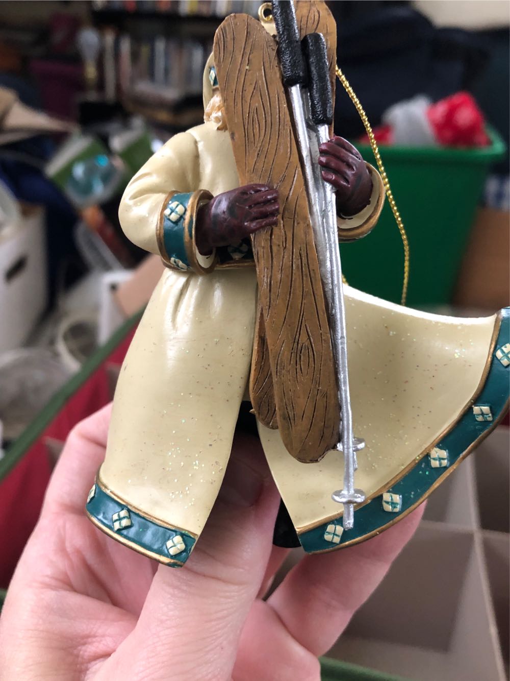 Christmas At The Ahwahnee - Thomas Kinkade Old World Santas ornament collectible - Main Image 2