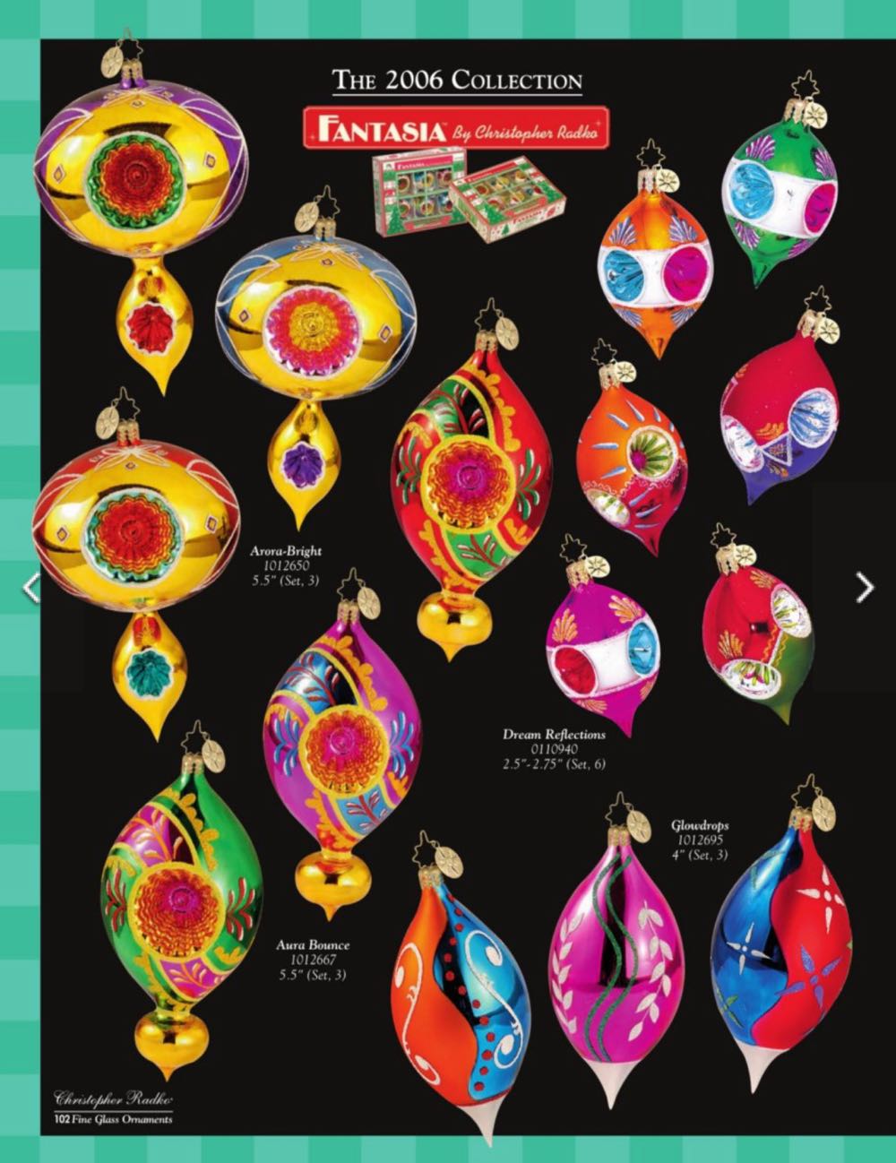 Fantasia - Dream Reflections, Small Set of 6 - Fantasia Boxed Set (Fantasia) ornament collectible - Main Image 3