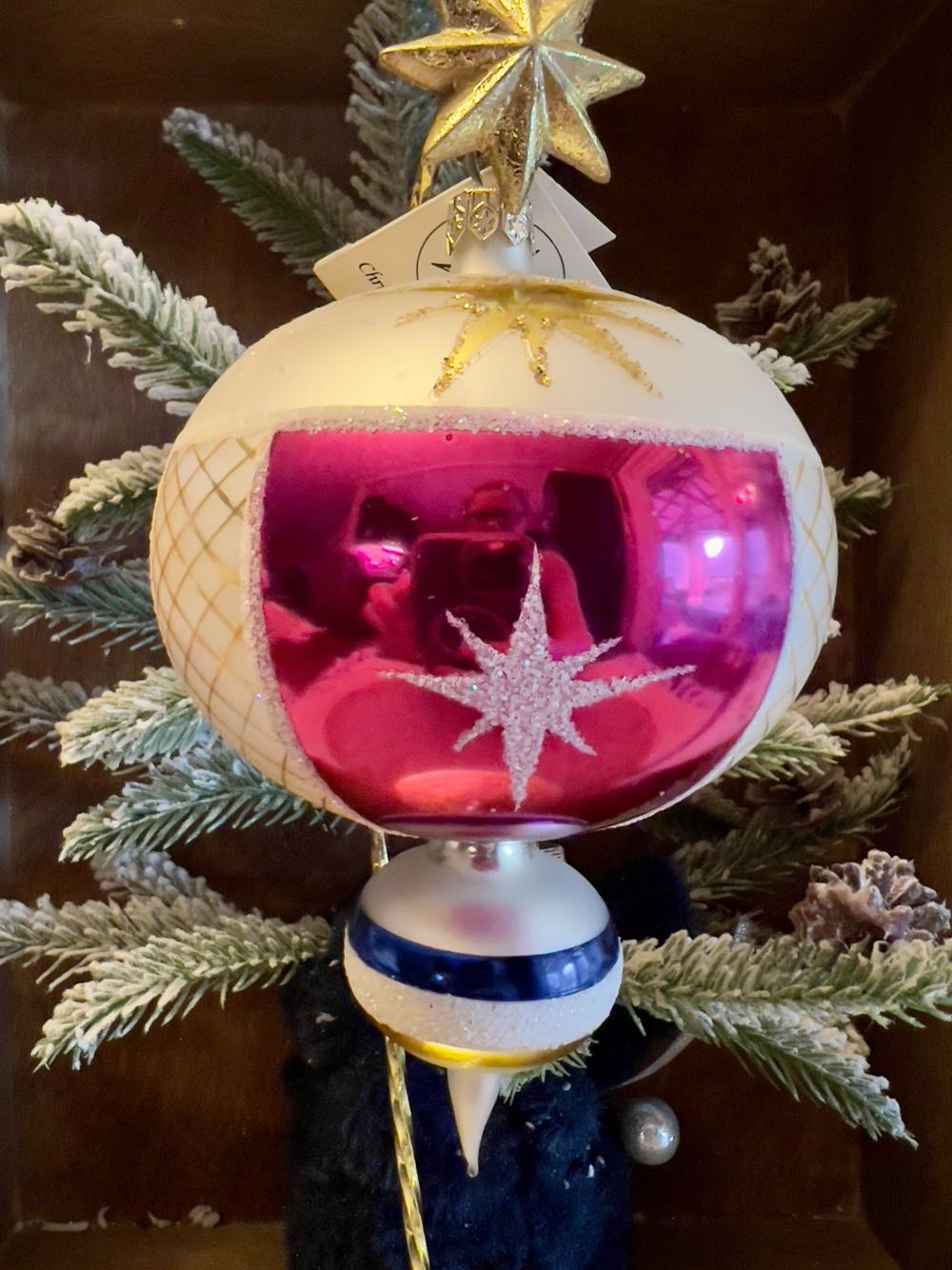 Circus Star Balloon ornament collectible - Main Image 2
