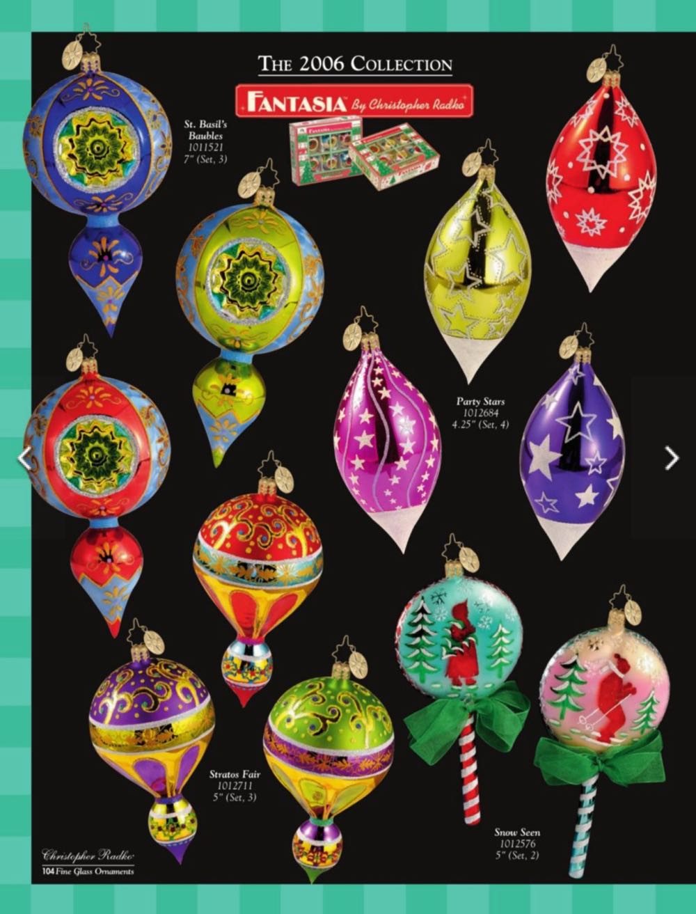 Fantasia - St. Basil’s Baubles - Fantasia Boxed Set (Fantasia) ornament collectible - Main Image 2