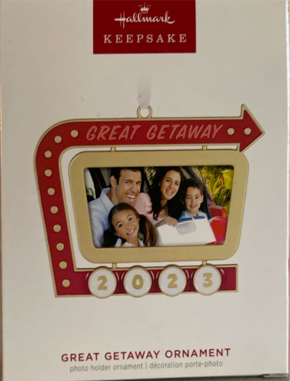 Great Getaway Ornament - Frame - Travel (Frame) ornament collectible [Barcode 763795780532] - Main Image 2