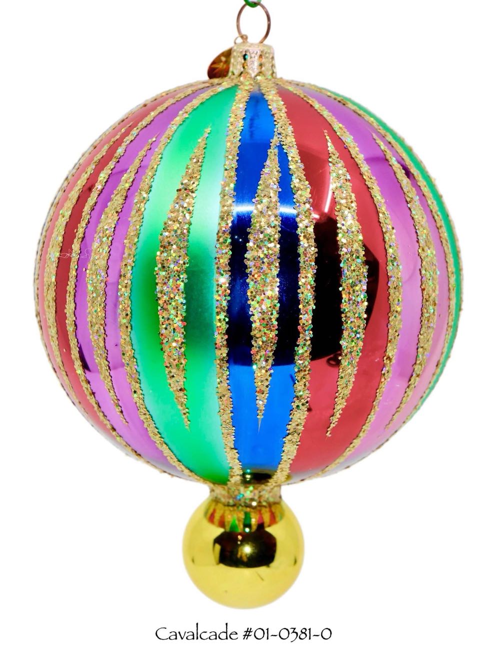 Stripe Cavalcade  ornament collectible - Main Image 2