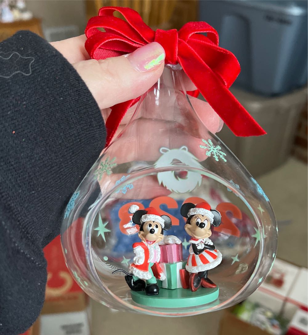 Wooden Goose With Present