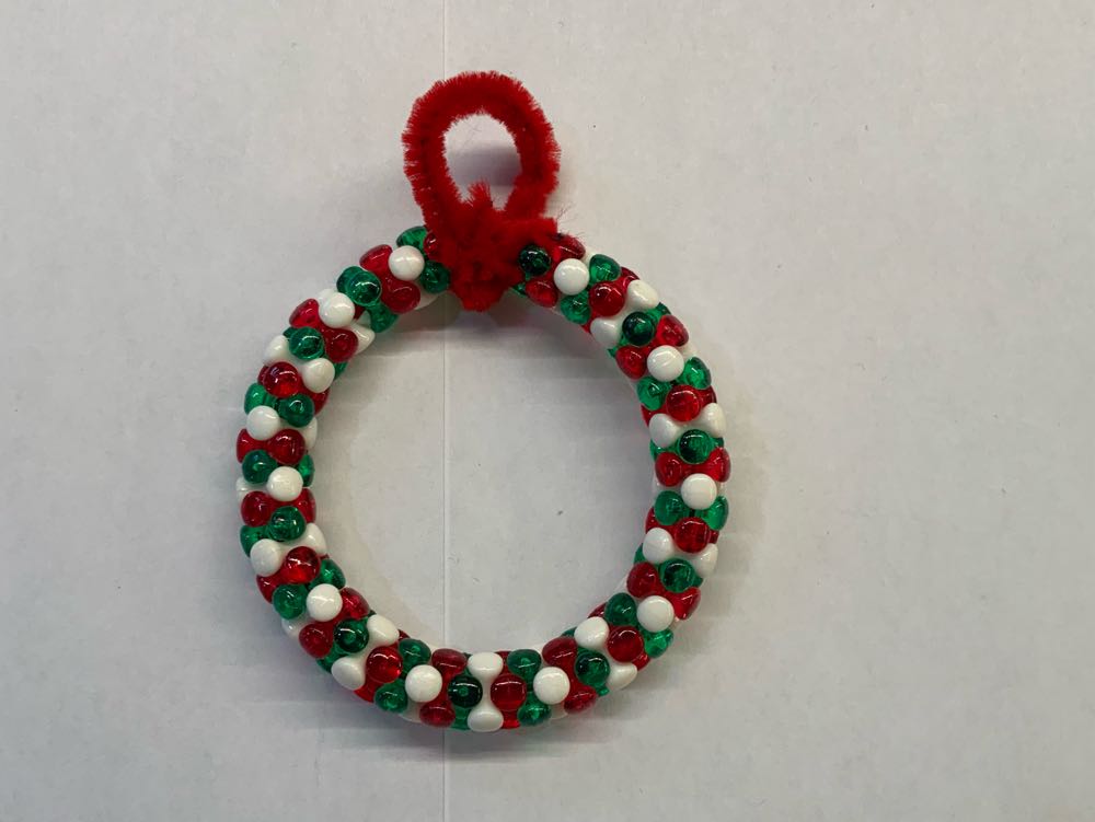 Handmade Santa Boot Ornament