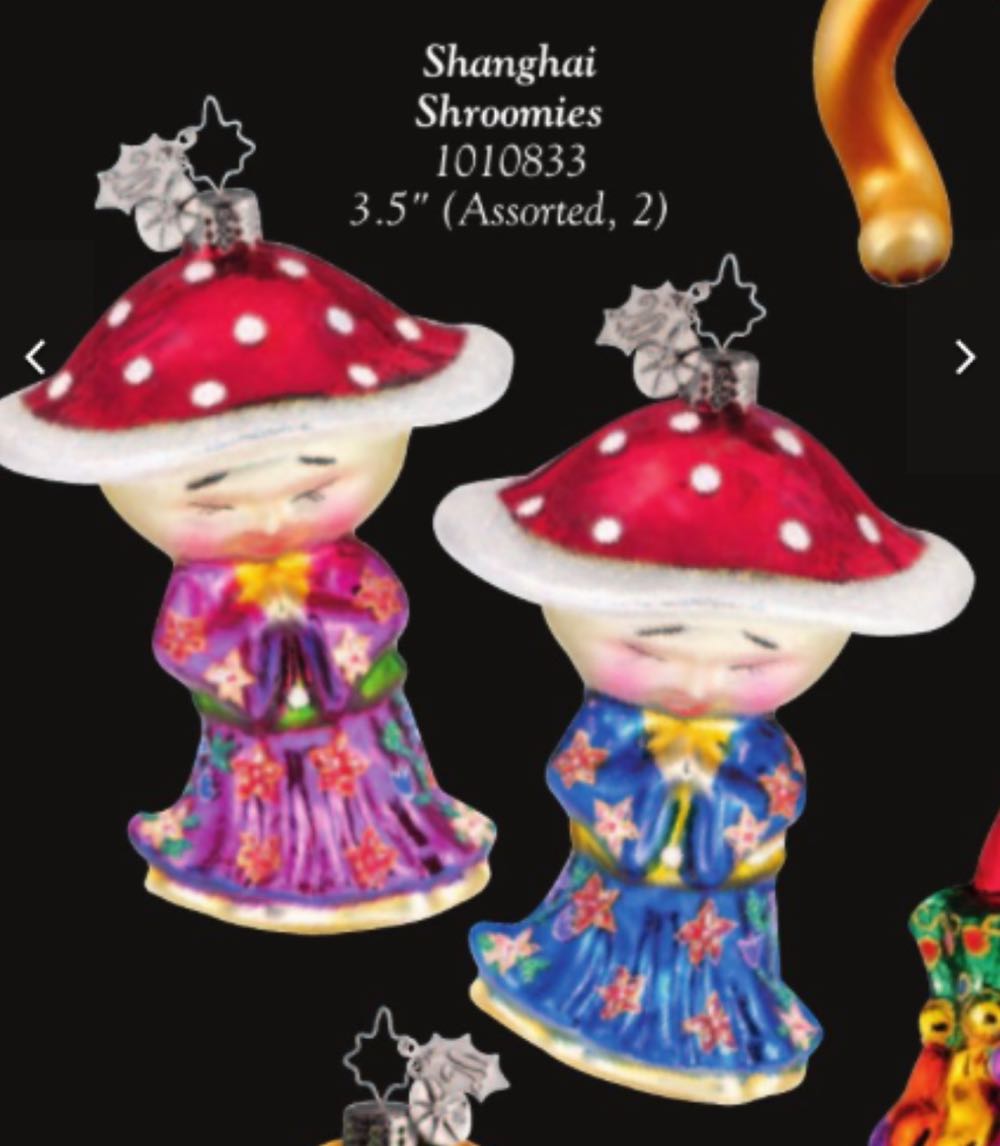 Shanghai Shroomies  ornament collectible - Main Image 1