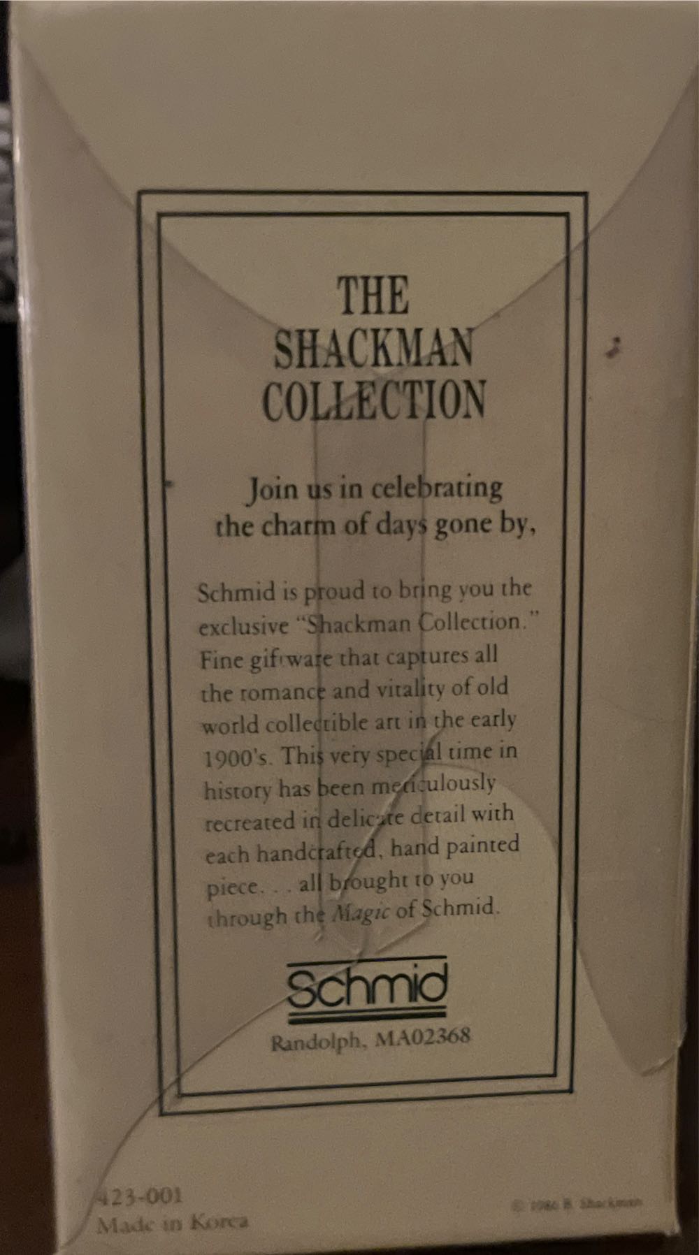 Shackman Collection - Santa  ornament collectible - Main Image 2