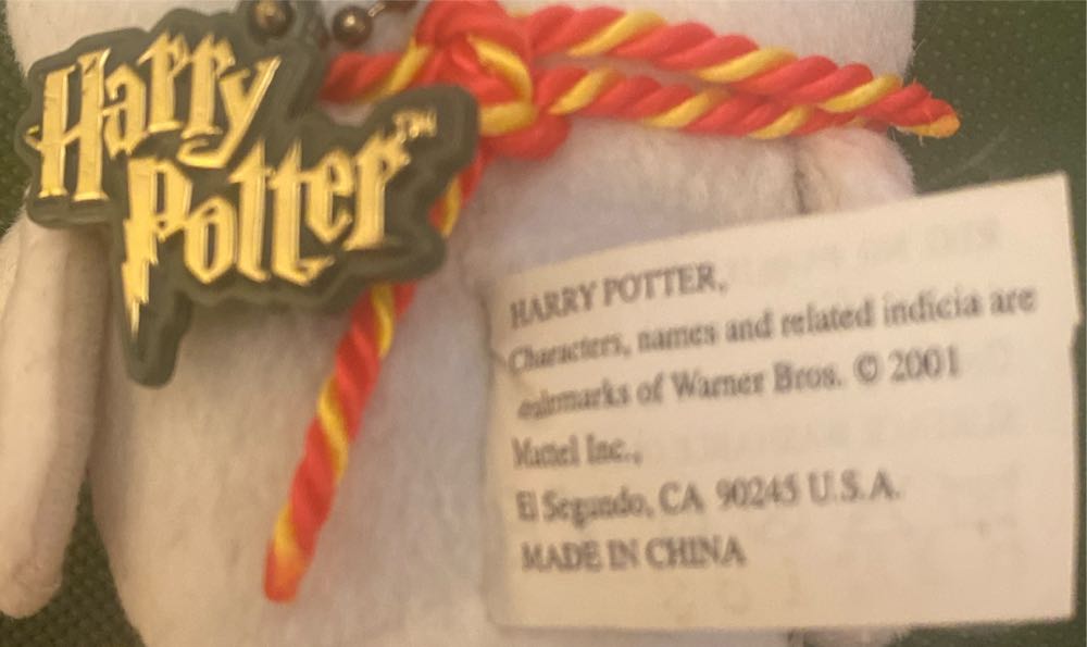 Hedwig With Scroll Plush - Harry Potter (Harry Potter) ornament collectible - Main Image 4