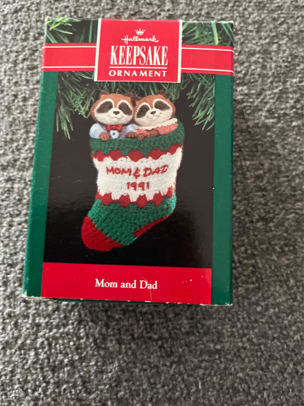 Beauty Of Birds Fabric Stocking