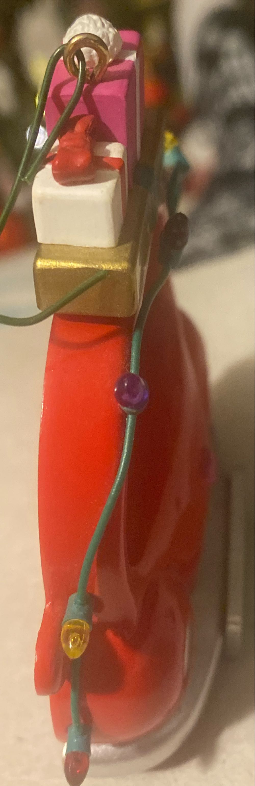 Our First Christmas Together Photo Holder  - Dated (Our First Christmas) ornament collectible - Main Image 4