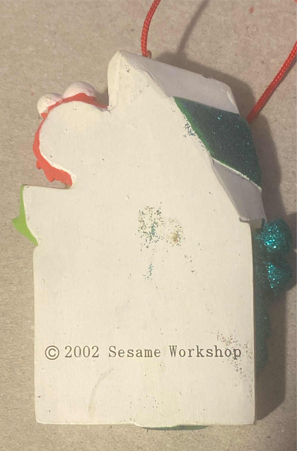 Personalized Elmo In Gift Ornament - Elmo (Sesame Street) ornament collectible - Main Image 2