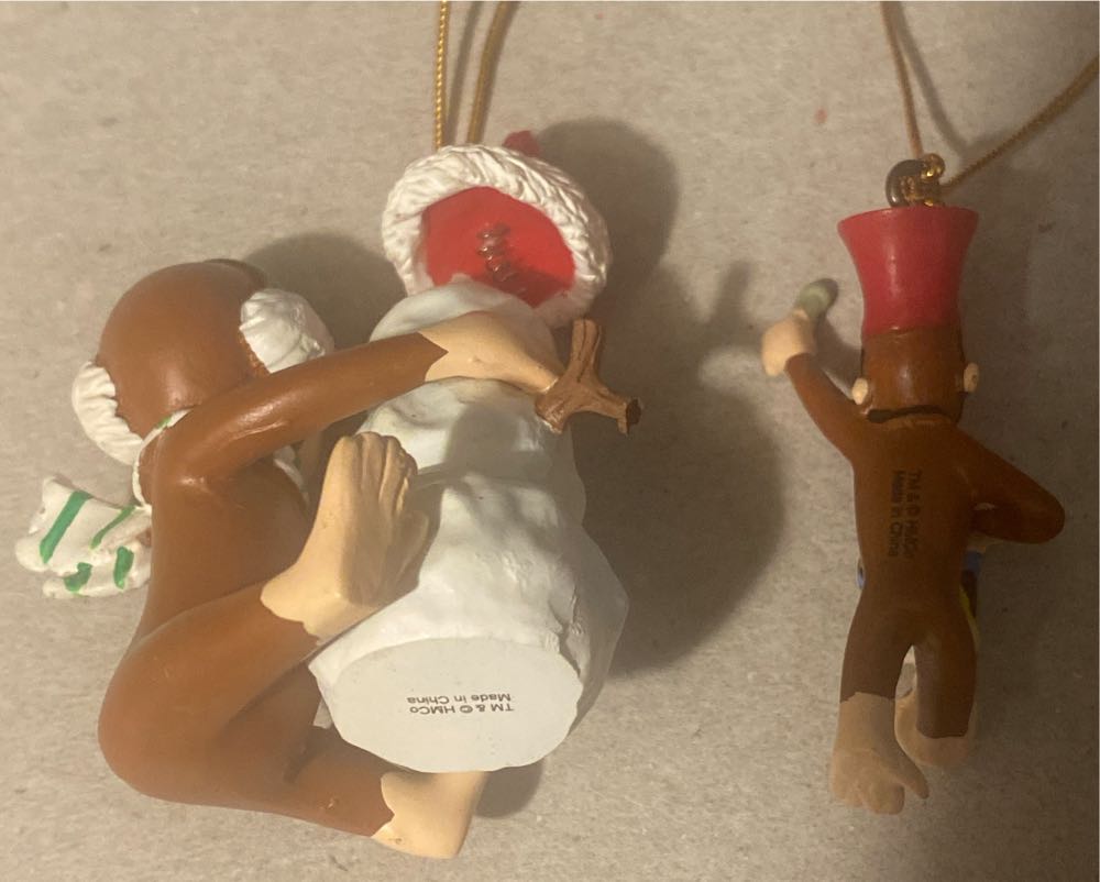 Curious George Holiday Ornament Set - Curious George (Curious George) ornament collectible - Main Image 2
