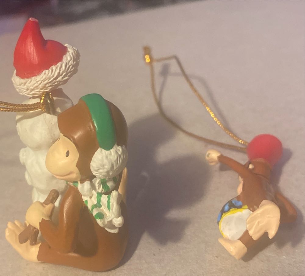 Curious George Holiday Ornament Set - Curious George (Curious George) ornament collectible - Main Image 3