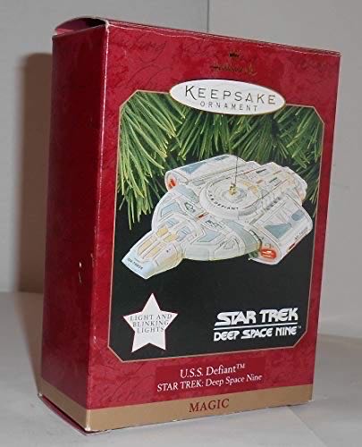Hallmark Keepsake Star Trek Deep Space Nine U.s.s. Defiant Lighted Ornament - Hallmark Keepsake - Star Trek ornament collectible - Main Image 1