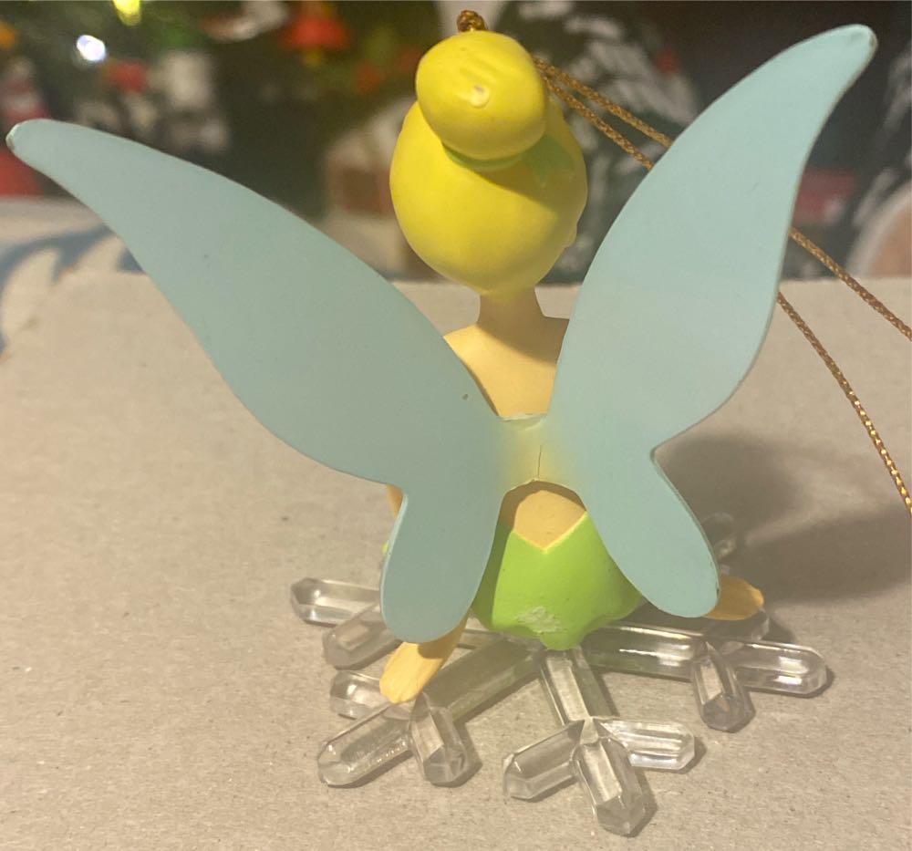 Tinker Bell On Snowflake (Grolier Christmas Magic) - Tinker Bell (Grolier) ornament collectible - Main Image 2