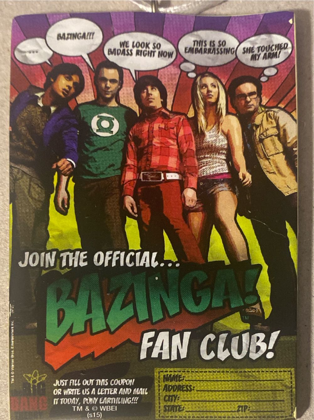 Bazinga Comic Book - The Big Bang Theory (Comics) ornament collectible - Main Image 2