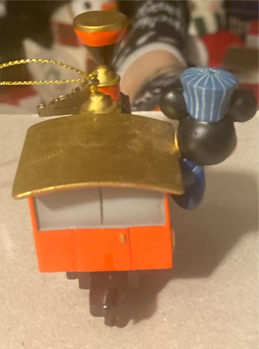 Disney Memento Mickey Mouse Conductor On Train Engine - Train Engine (Disney Memento) ornament collectible - Main Image 3