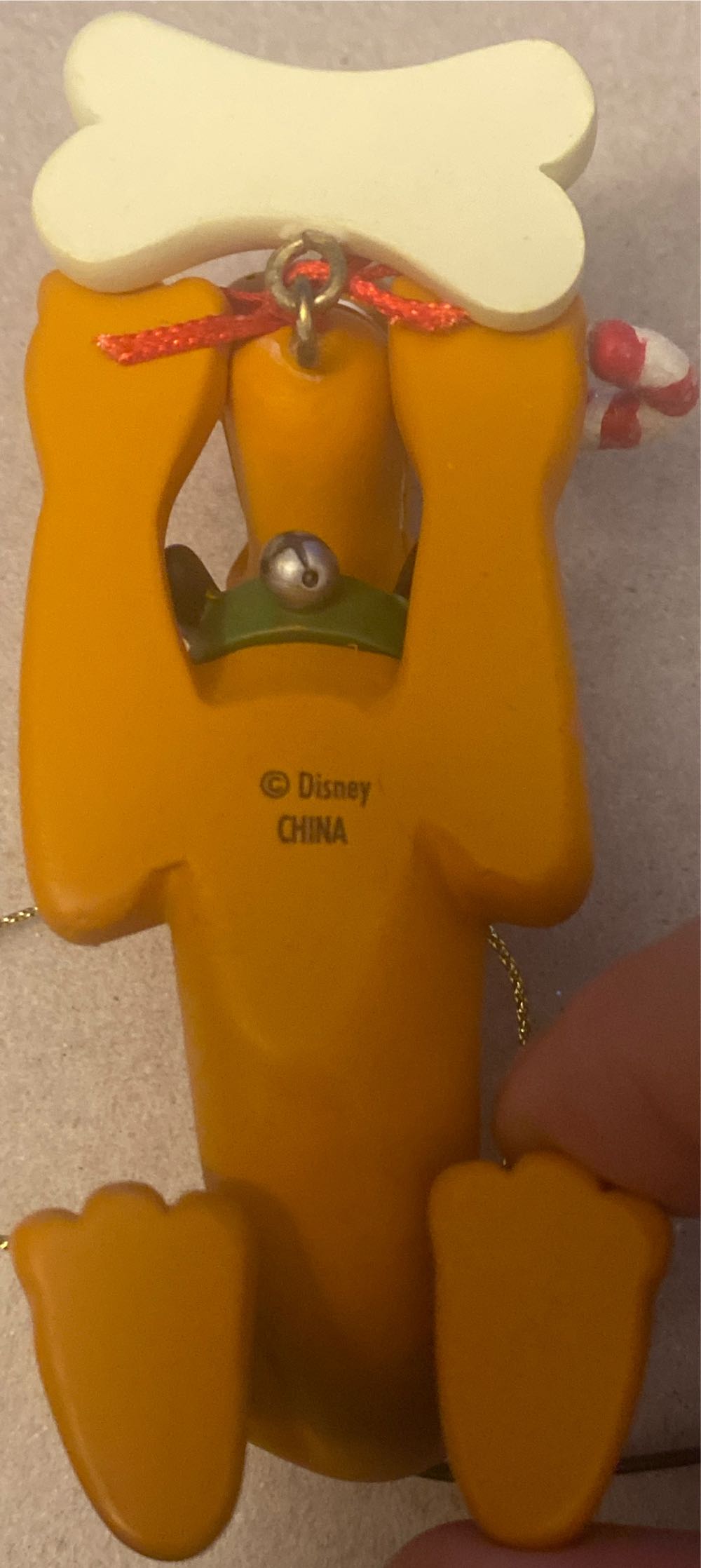 Disney Parks Pluto Happy Howlidays Figurine Ornament  - Disney Pluto (Disney Parks Exclusive Ornament) ornament collectible - Main Image 4