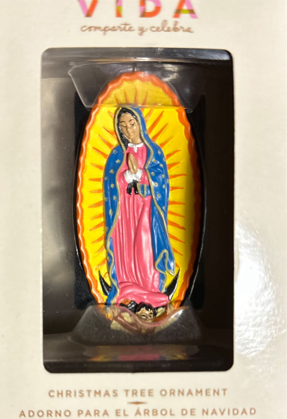 Our Lady Of Guadalupe 2010 - Feliz Navidad (Feliz Navidad) ornament collectible [Barcode 795902220464] - Main Image 2