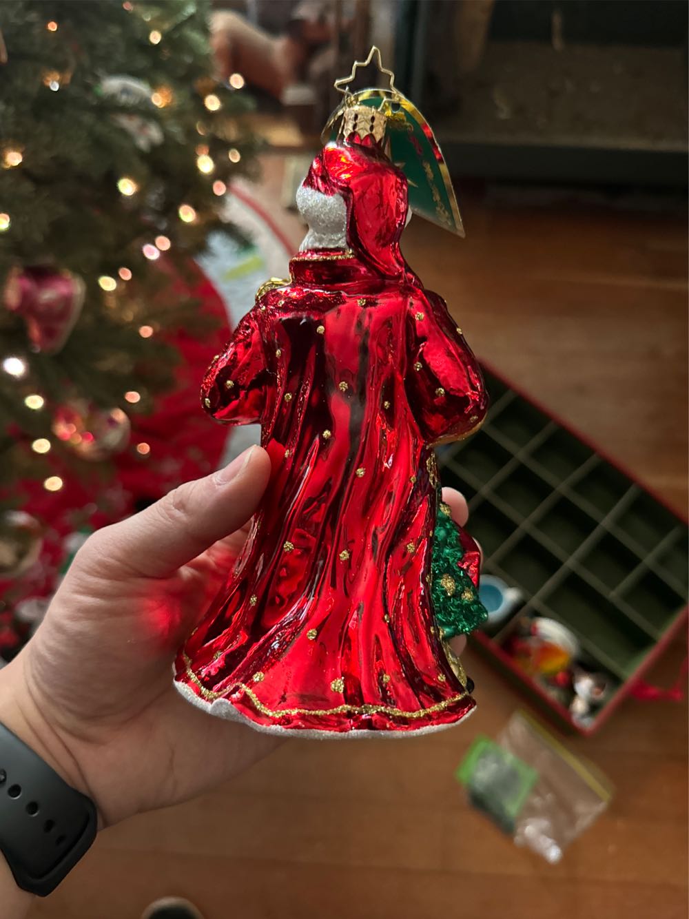 Christopher Radko AIDS Ruby Rememberance  ornament collectible - Main Image 2