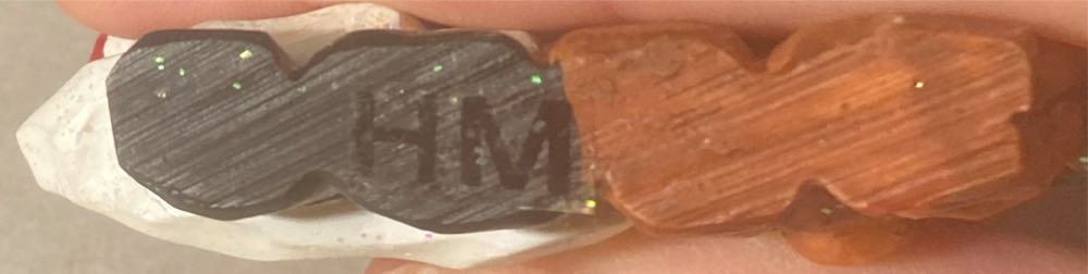 Avon Gift Collection Folkart Sparkle Ornament Santa - Santa (Santa & Reindeer) ornament collectible - Main Image 4