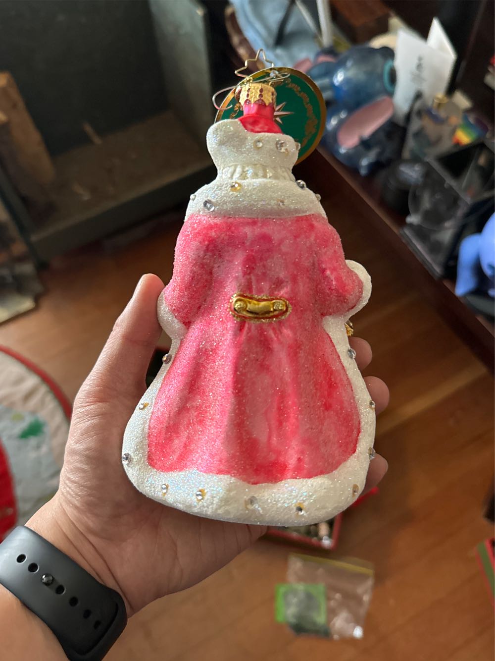 Christopher Radko Breast Cancer Awareness Pretty in Pink  ornament collectible - Main Image 2