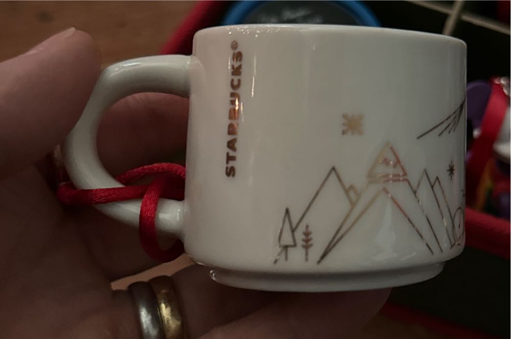 Starbucks You Are Here Seattle Christmas  ornament collectible - Main Image 2