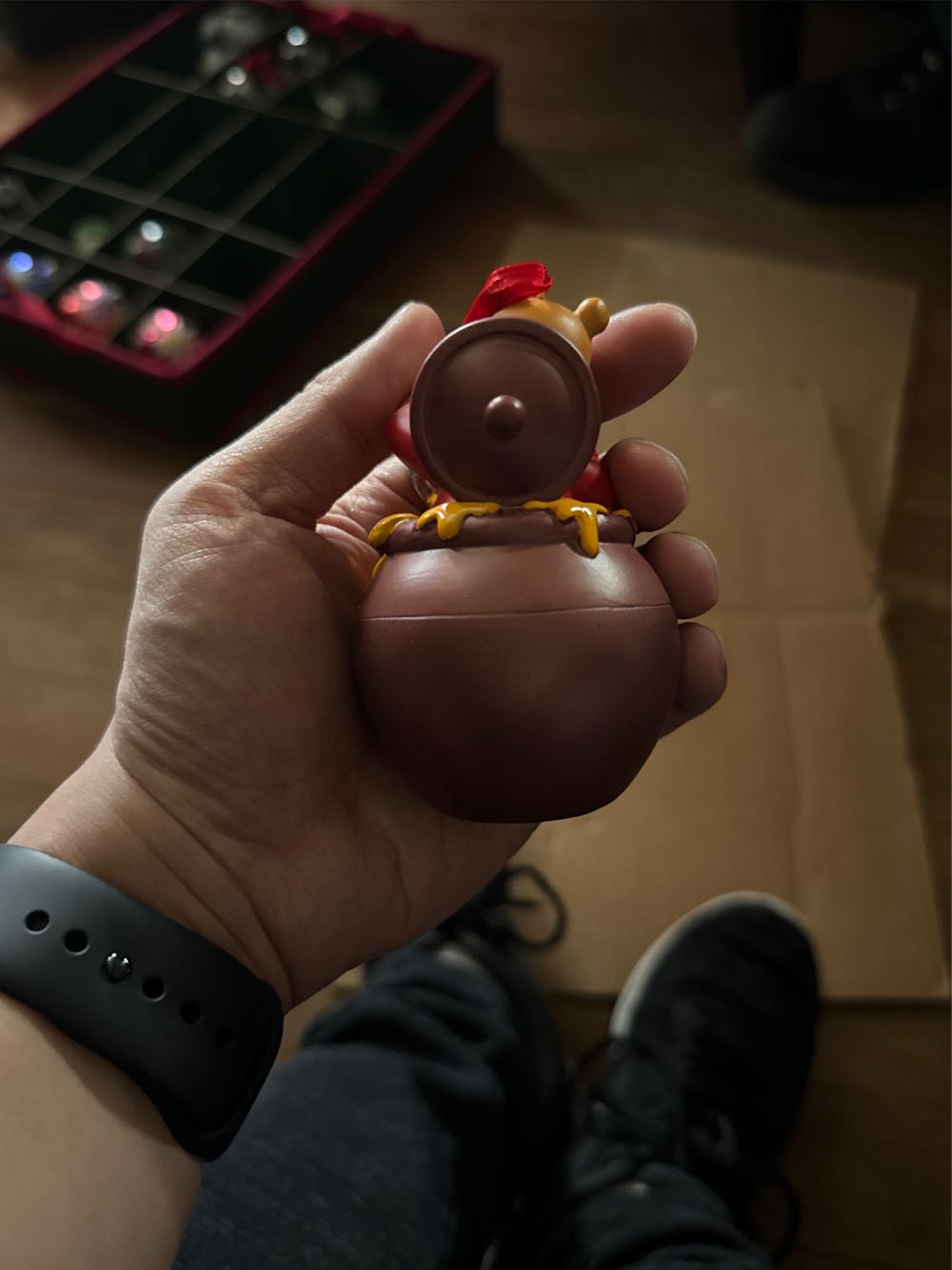 Winnie the Pooh Hunny Pot  ornament collectible - Main Image 2