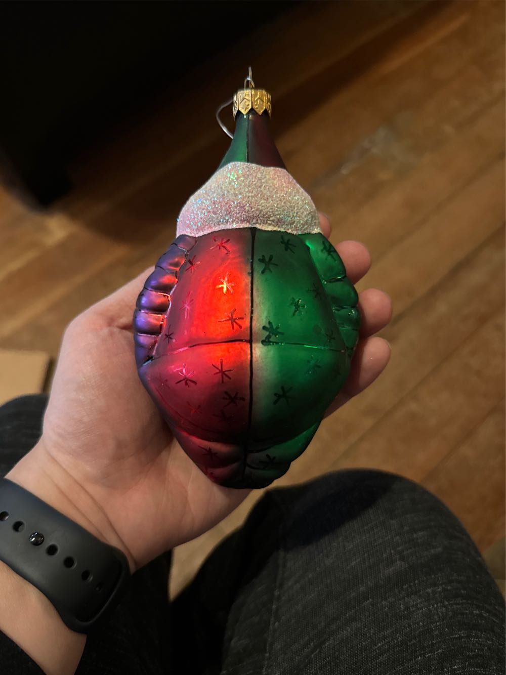 Christopher Radko AIDS Awareness A Caring Clown  ornament collectible - Main Image 2