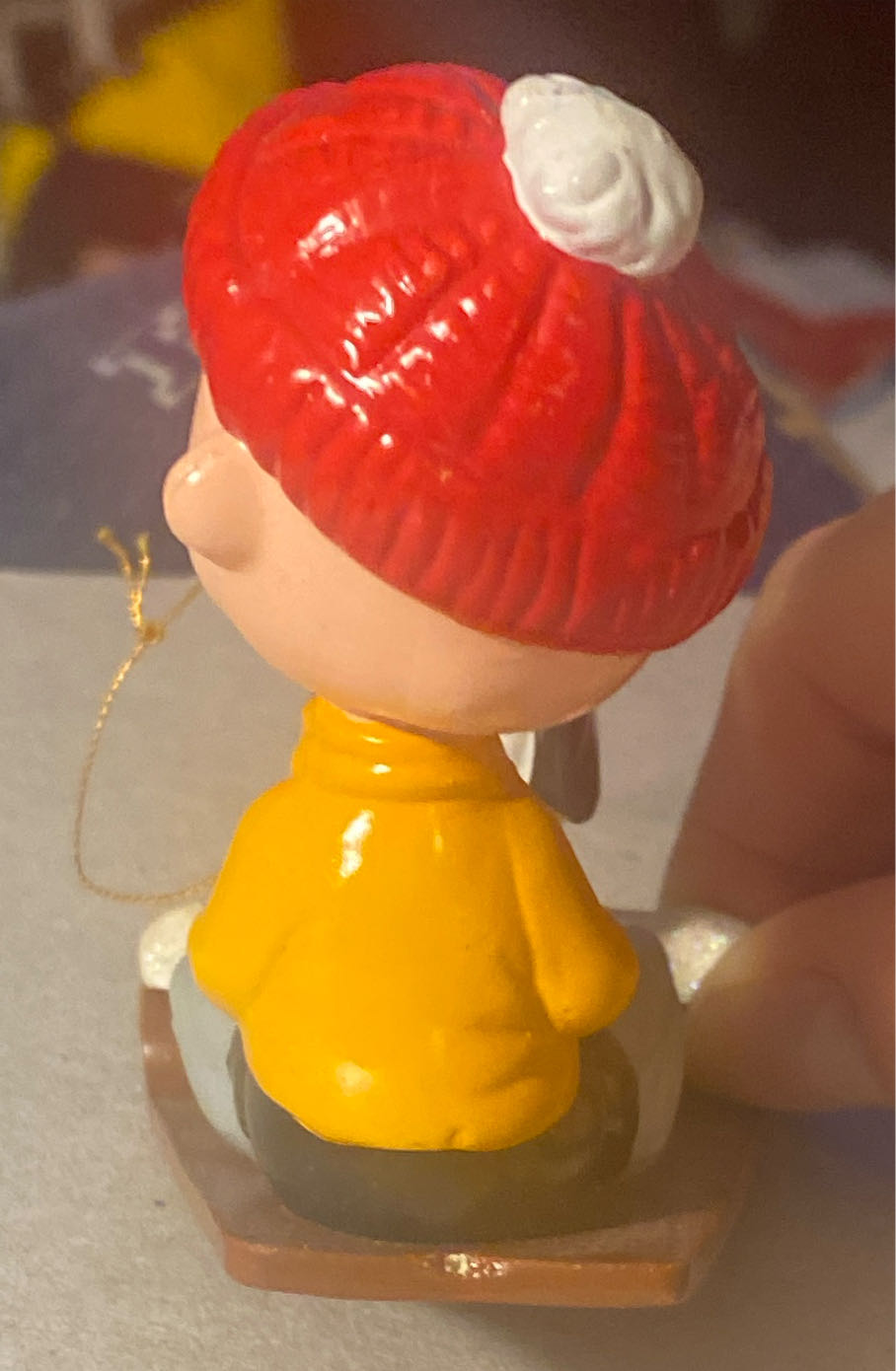 Peanuts Charlie Brown & Snoopy On Sled - Charlie Brown And Snoopy—Peanuts (Peanuts) ornament collectible - Main Image 3
