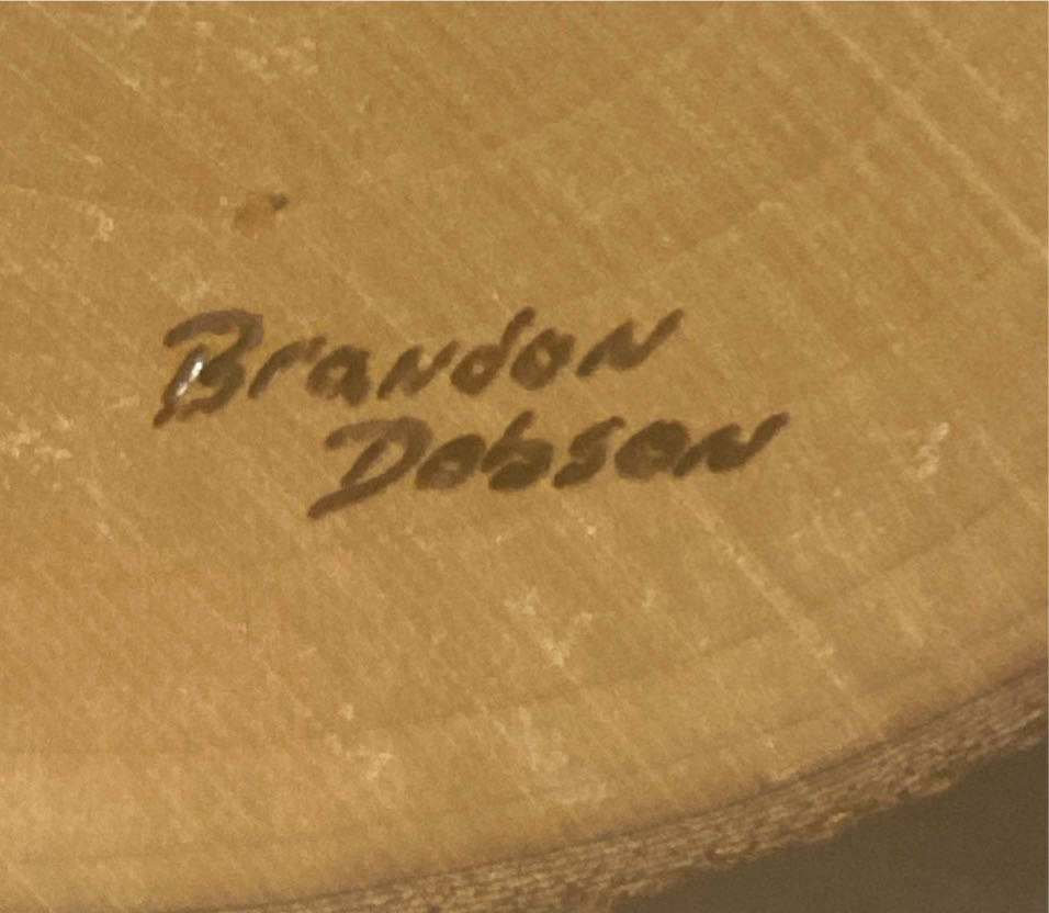 Handdrawn Snoopy As Snowman On Wood Slice Ornament - Snoopy And Woodstock (Peanuts) ornament collectible - Main Image 4