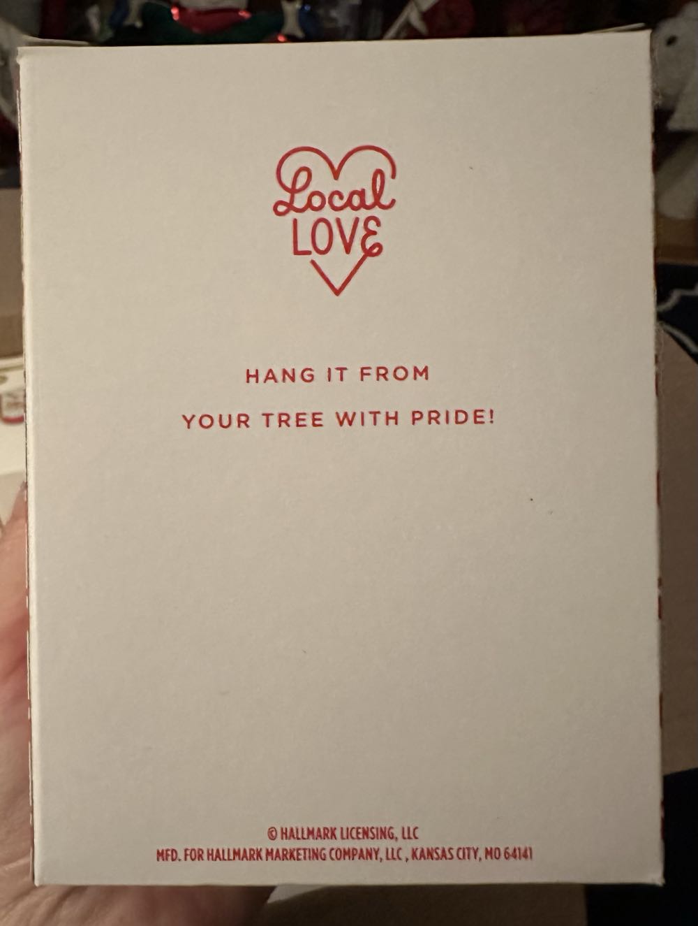 Hallmark New York City Christmas Ornament 0001hgo2876  ornament collectible [Barcode 763795722495] - Main Image 2