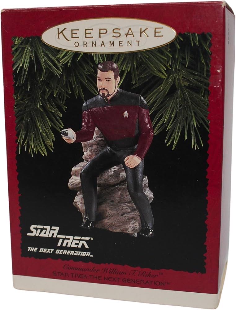 Commander William Riker  (Star Trek - The Next Generation) ornament collectible - Main Image 2