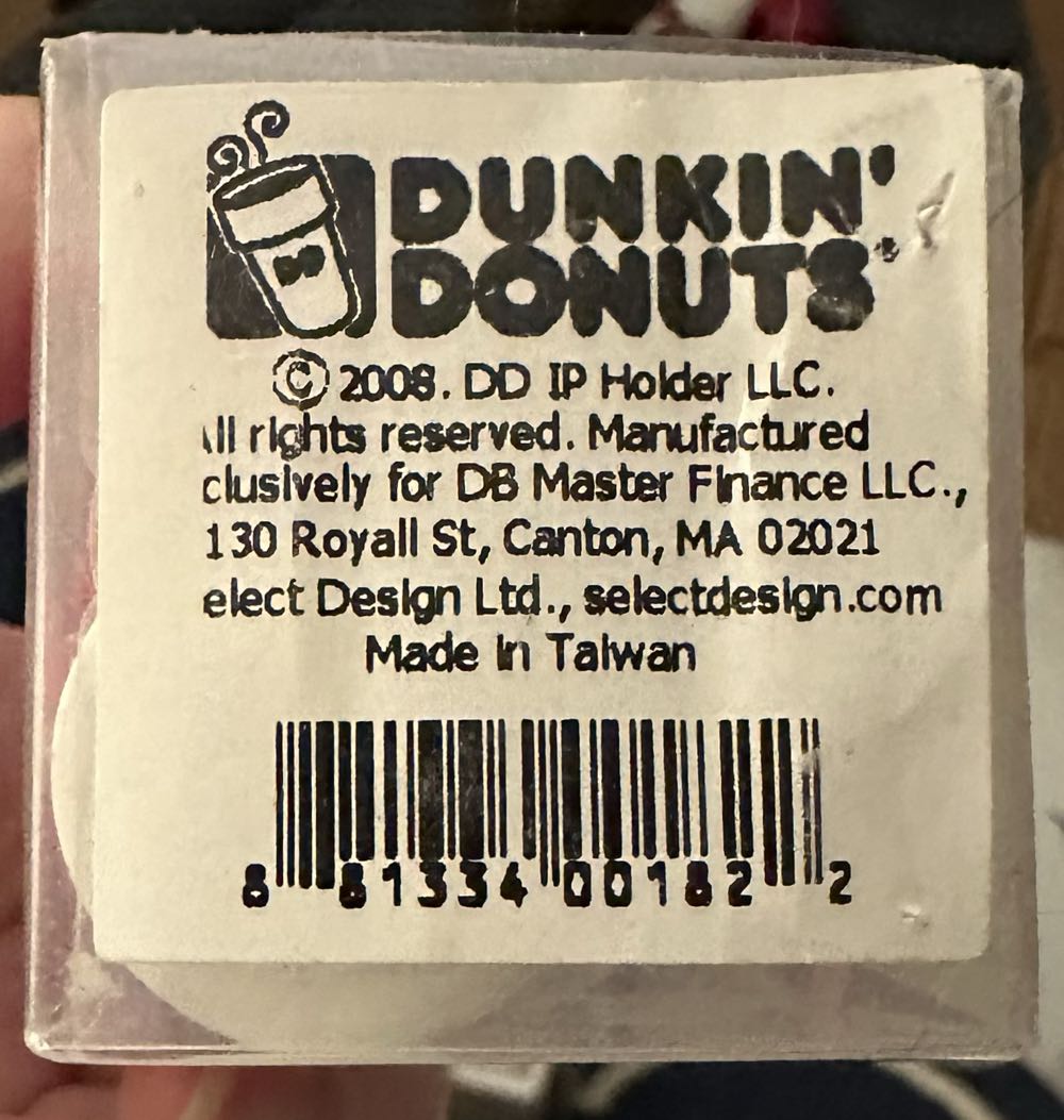 Dunkin Donuts Christmas Cup Ornament  ornament collectible [Barcode 881334001822] - Main Image 3