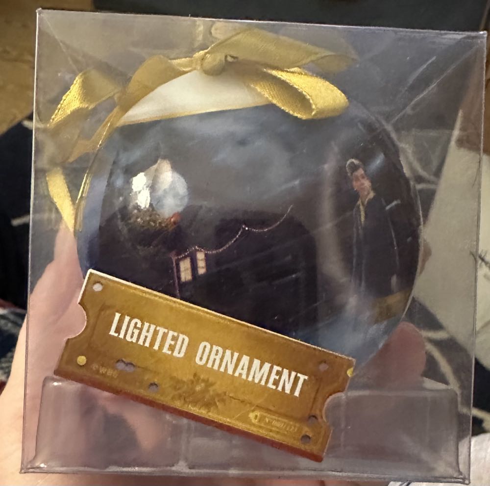 The Polar Express Light Up Ball Ornament  ornament collectible [Barcode 000001806113] - Main Image 3