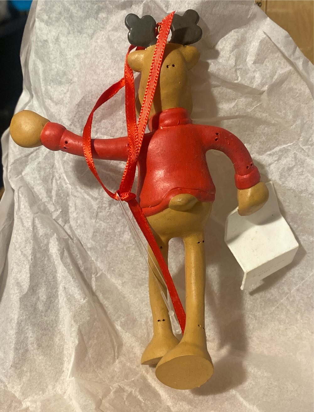 Rodney Reindeer 1989 - Rodney The Reindeer (Reindeer) ornament collectible - Main Image 3