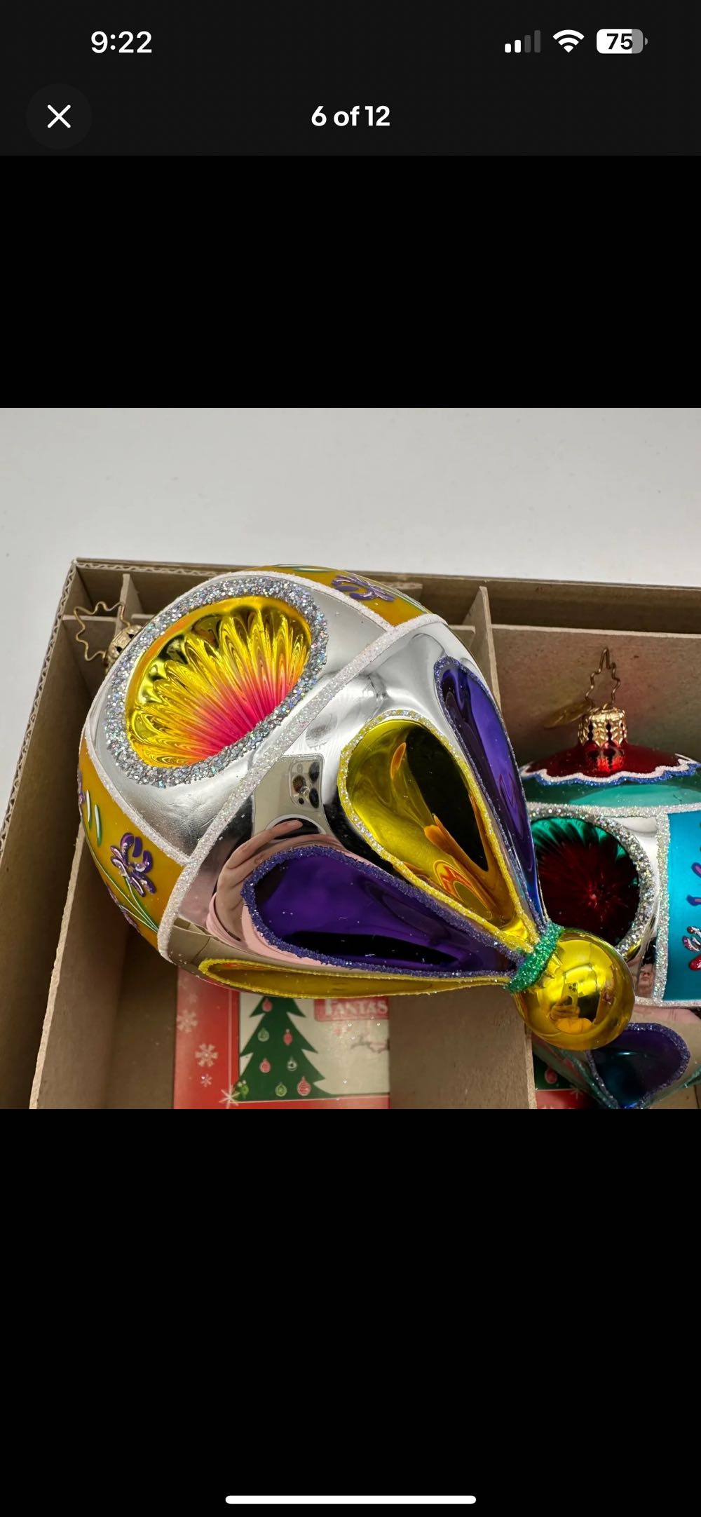 Fantasia - Floral Flights  ornament collectible - Main Image 2