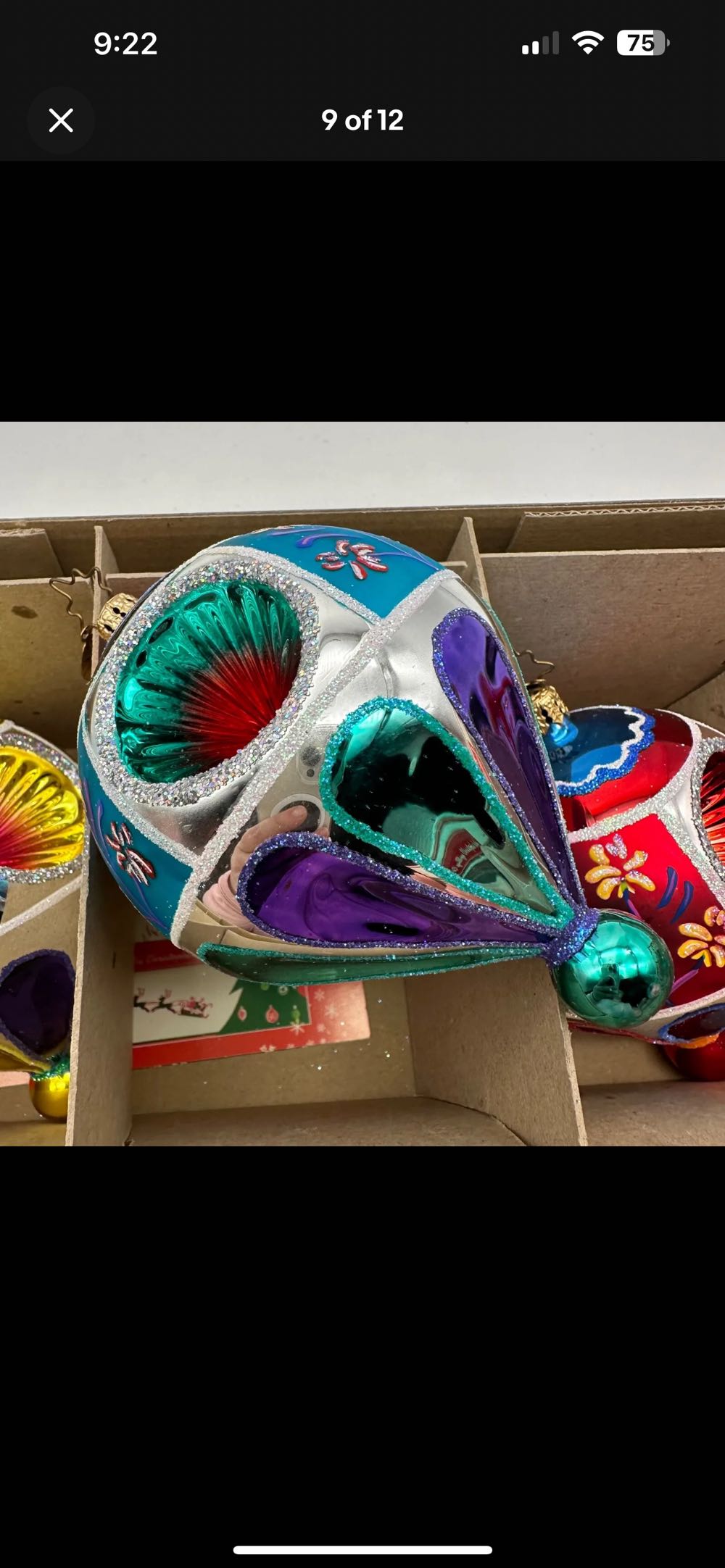 Fantasia - Floral Flights  ornament collectible - Main Image 3