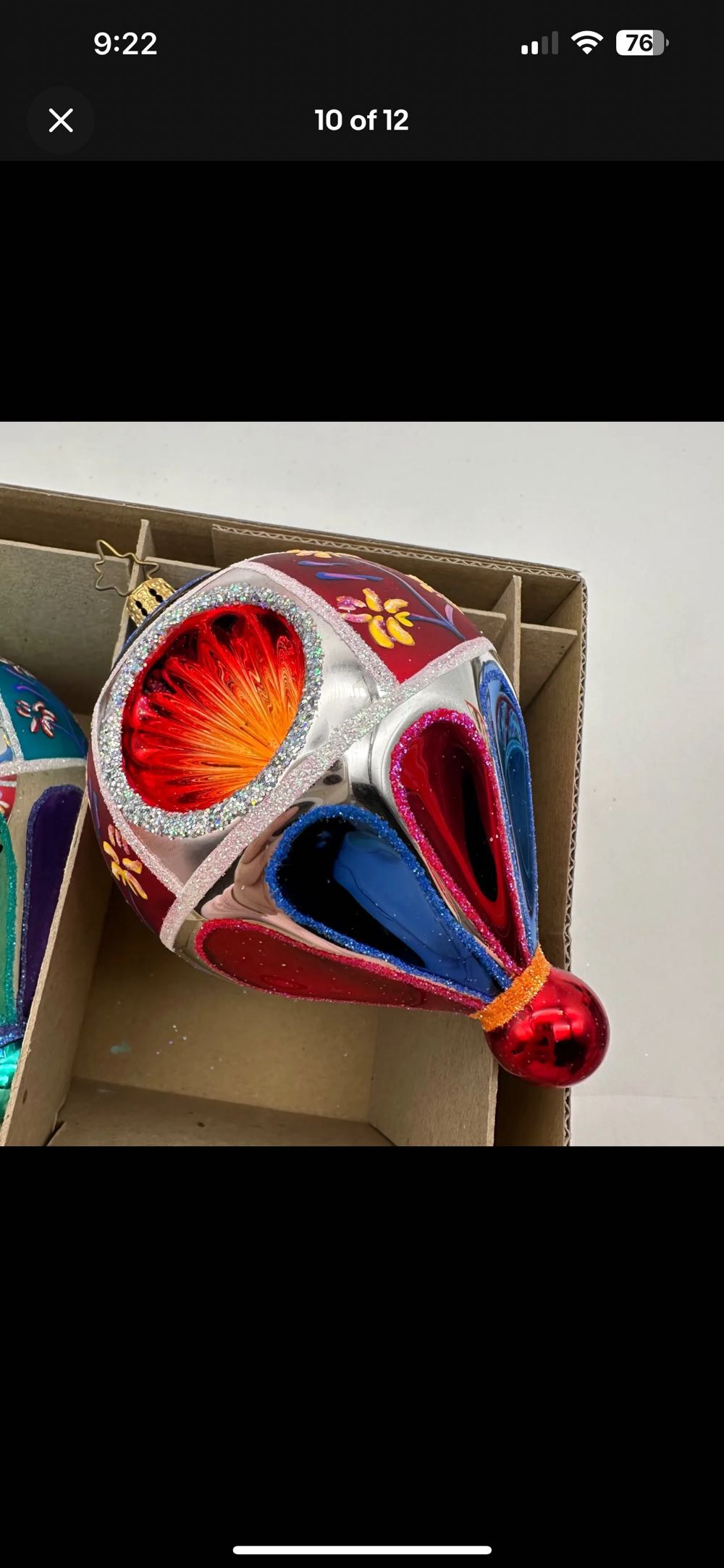 Fantasia - Floral Flights  ornament collectible - Main Image 4