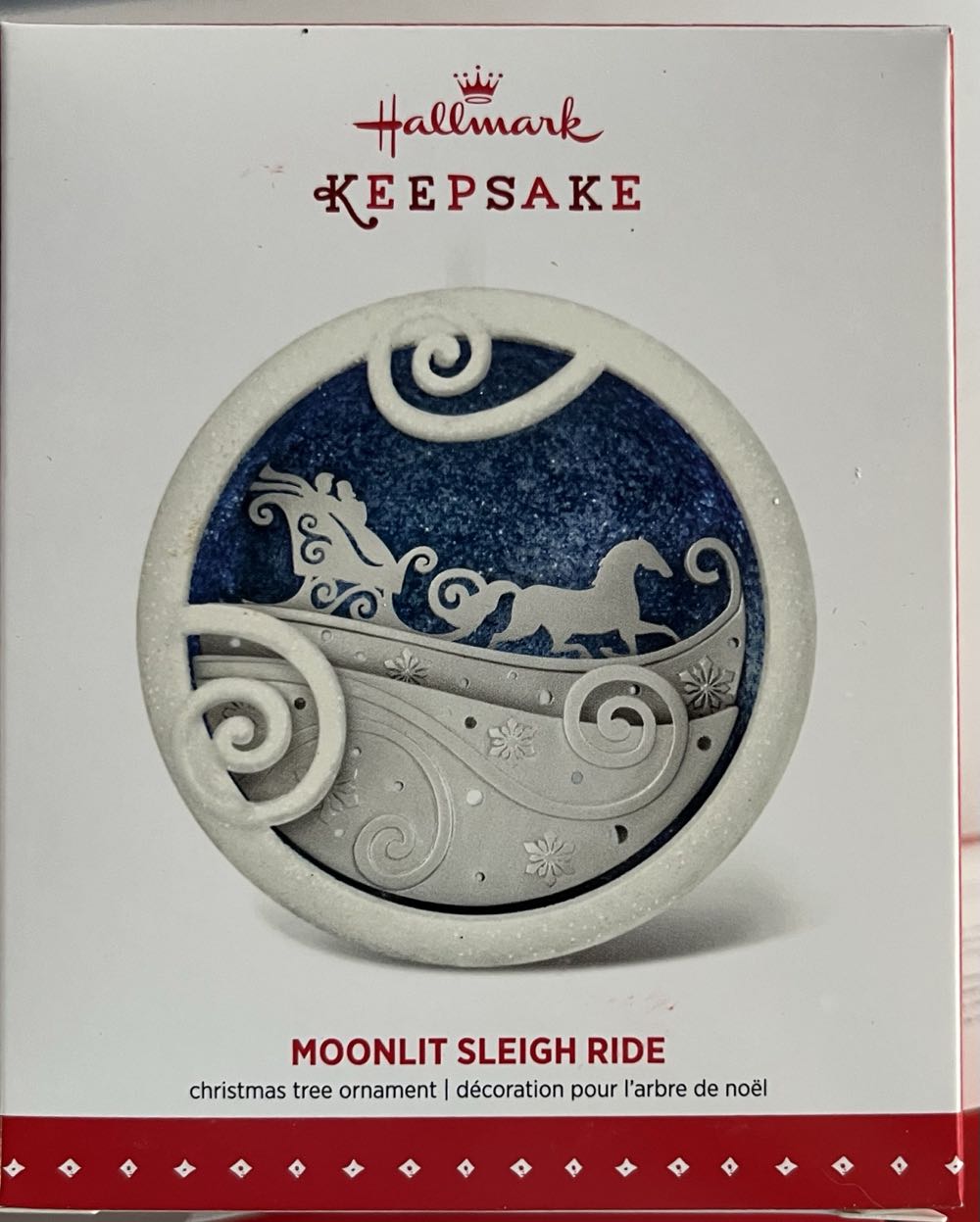 Moonlit Sleigh Ride  (Other) ornament collectible - Main Image 2