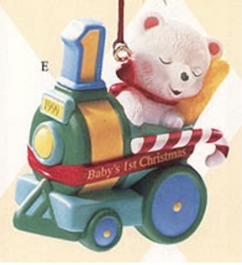 Hallmark 1999 Baby’s First Christmas ornament  ornament collectible - Main Image 2