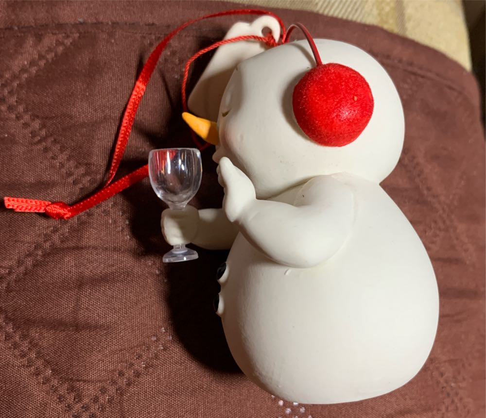 Wine Snob - Snowpinions (Snowmen) ornament collectible - Main Image 3