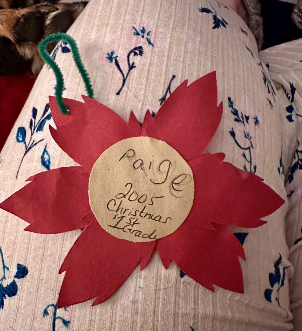 Paige’s Handmade School Christmas Ornament  ornament collectible - Main Image 2