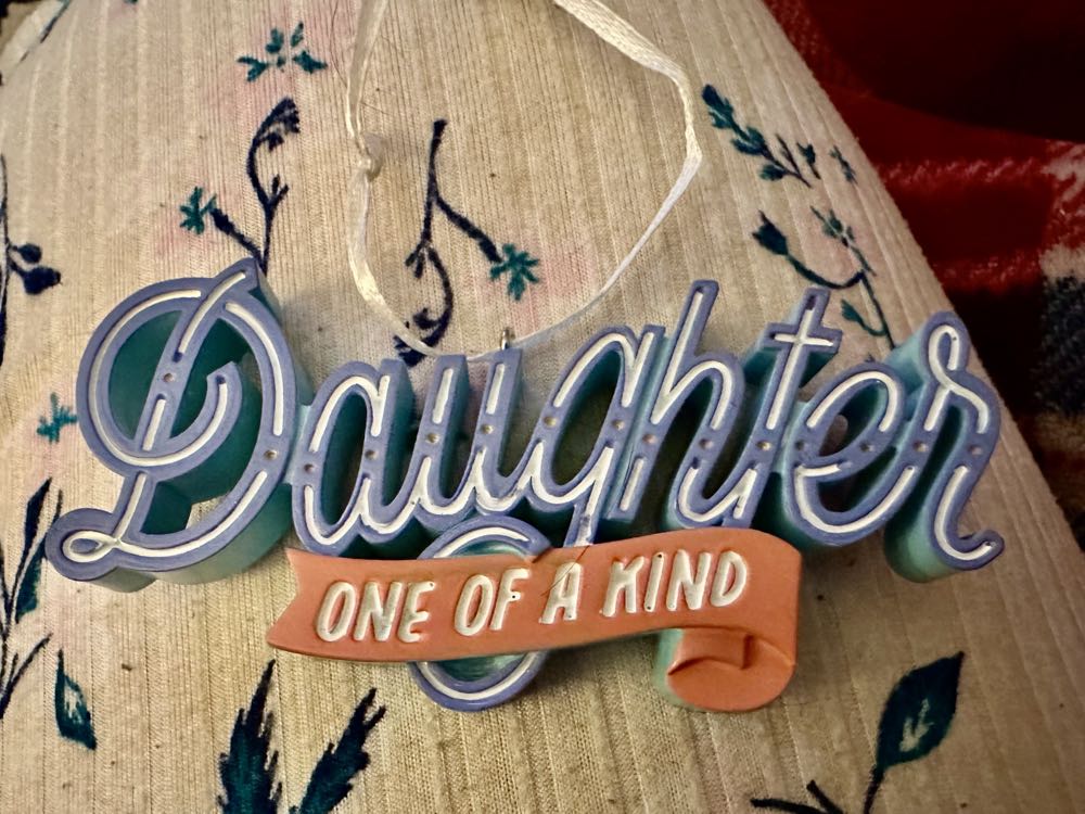 Hallmark Daughter Ornament  ornament collectible [Barcode 763795778607] - Main Image 2