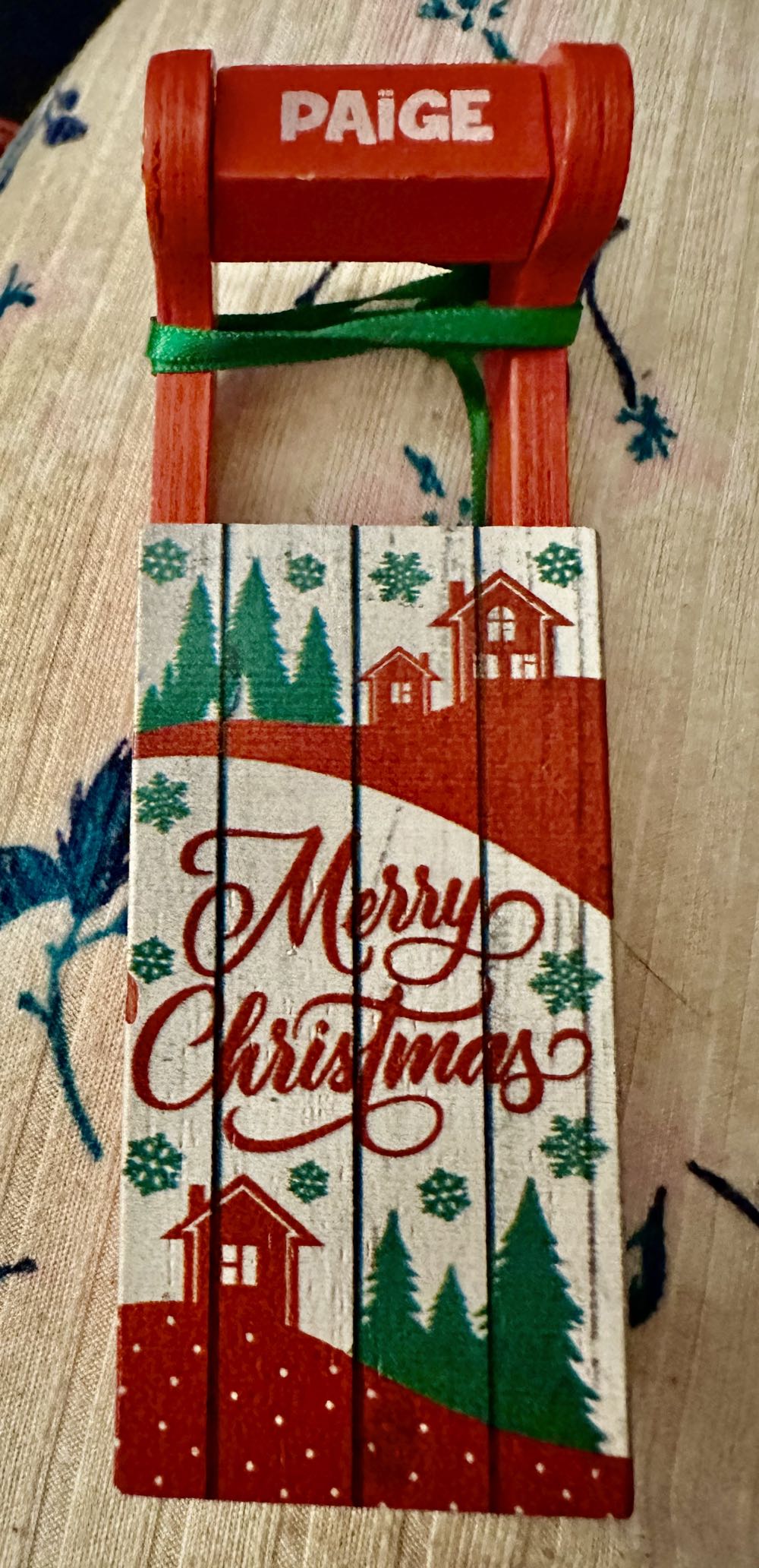 MLBP SC Christmas Snowman Yankee Ornament