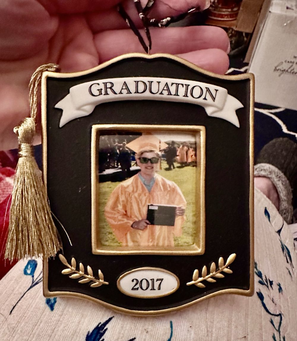 Hallmark 2017 Gradulation Photo Frame  ornament collectible - Main Image 2
