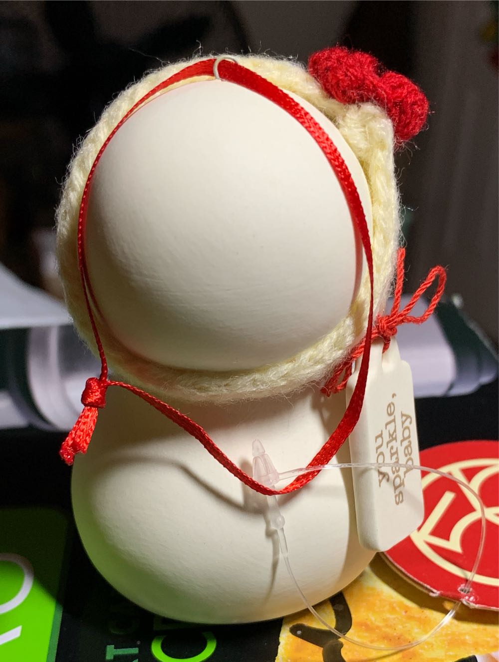 You Sparkle, Baby - Snowpinions (Snowmen) ornament collectible [Barcode 045544865401] - Main Image 3